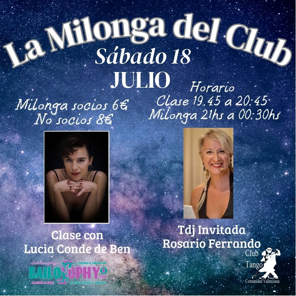 La Milonga del Club poster