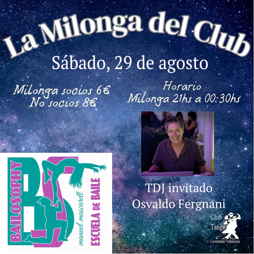 La Milonga del Club poster