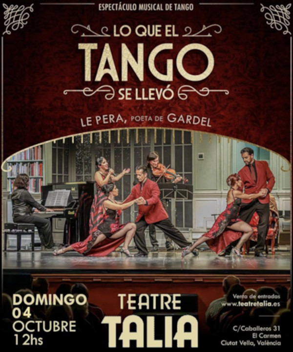 Lo que el Tango se llevó poster