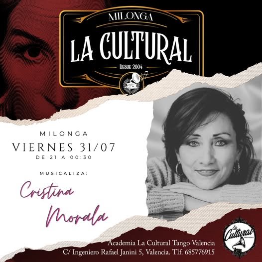 Milonga La Cultural poster