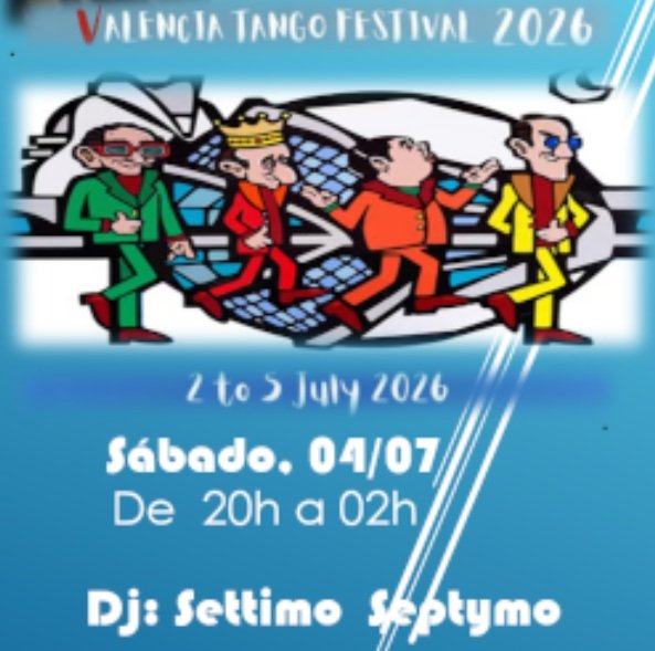 Valencia Tango Festival 2026 poster