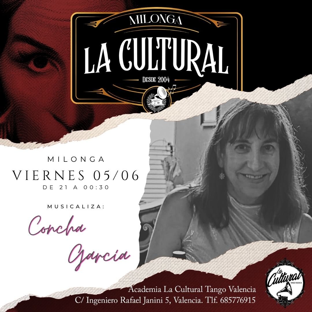 Milonga La Cultural poster