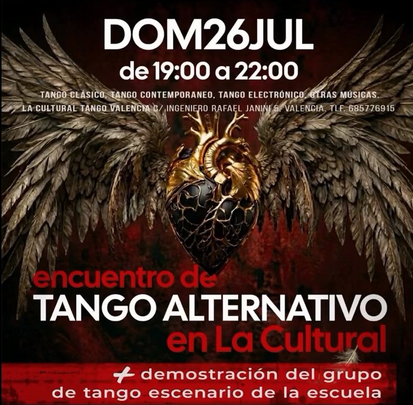 Encuentro de Tango Alternativo en La Cultural poster