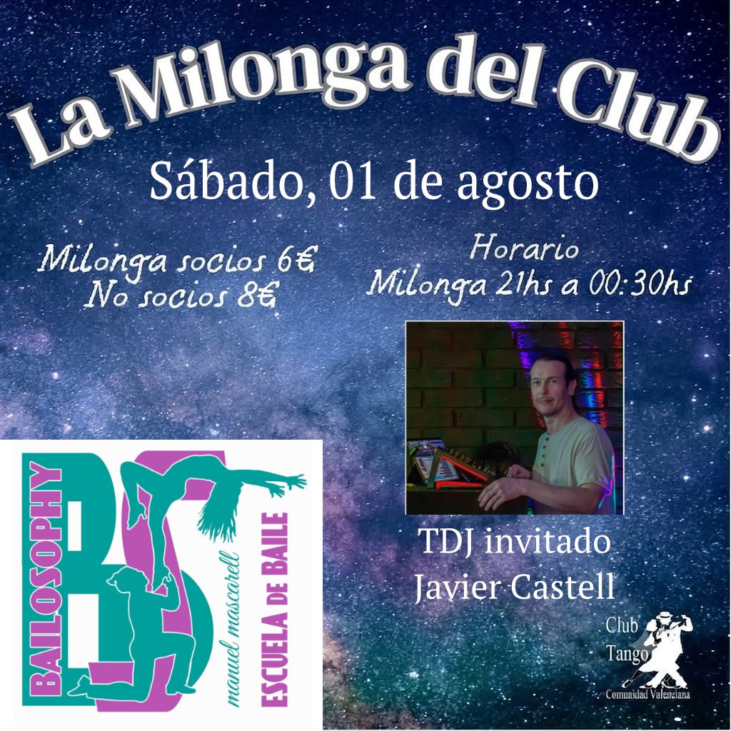La Milonga del Club poster
