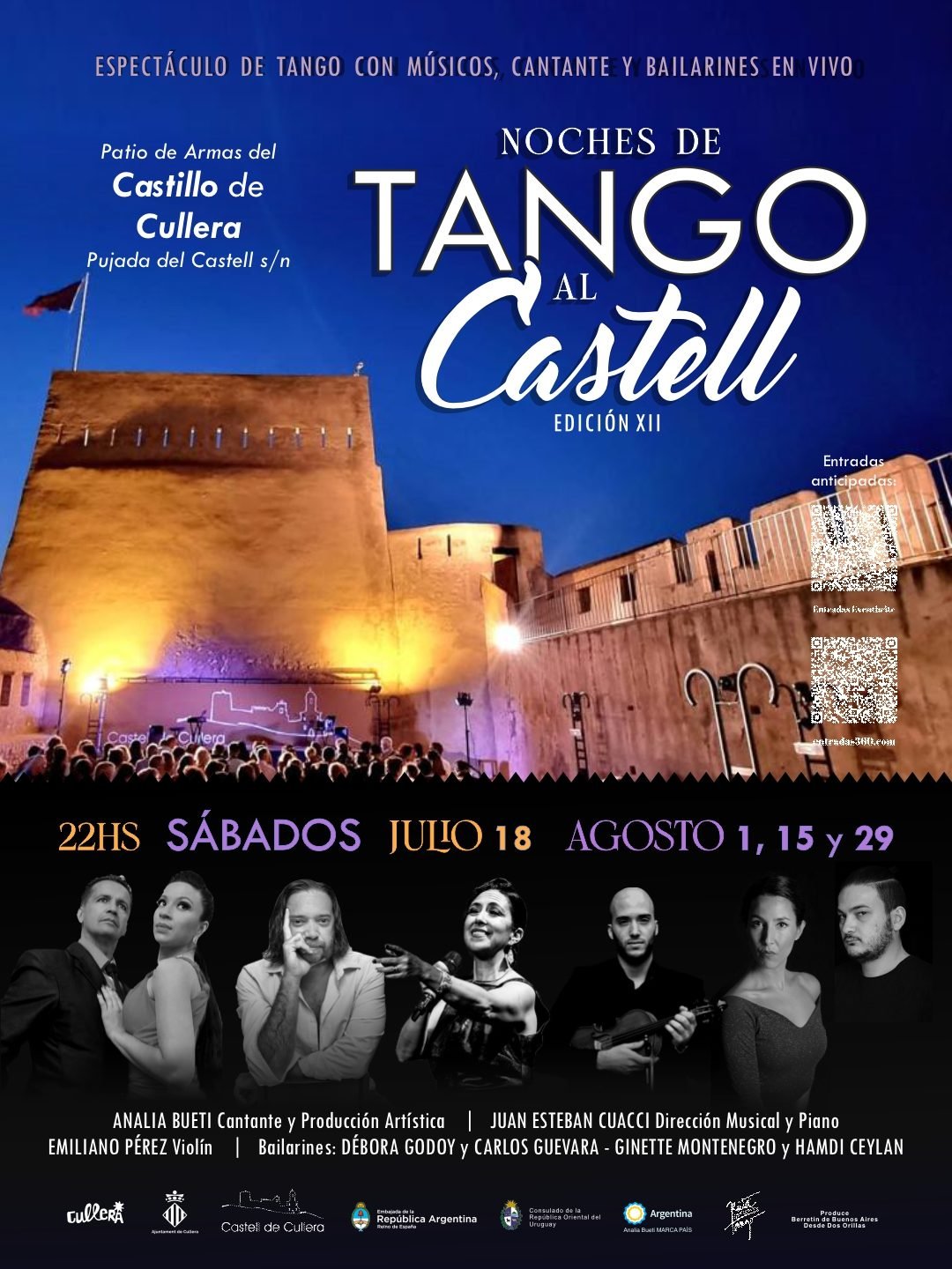 Ciclo de Tango al Castell - XII edición poster