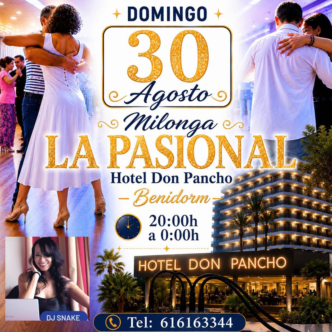 Milonga La Pasional poster
