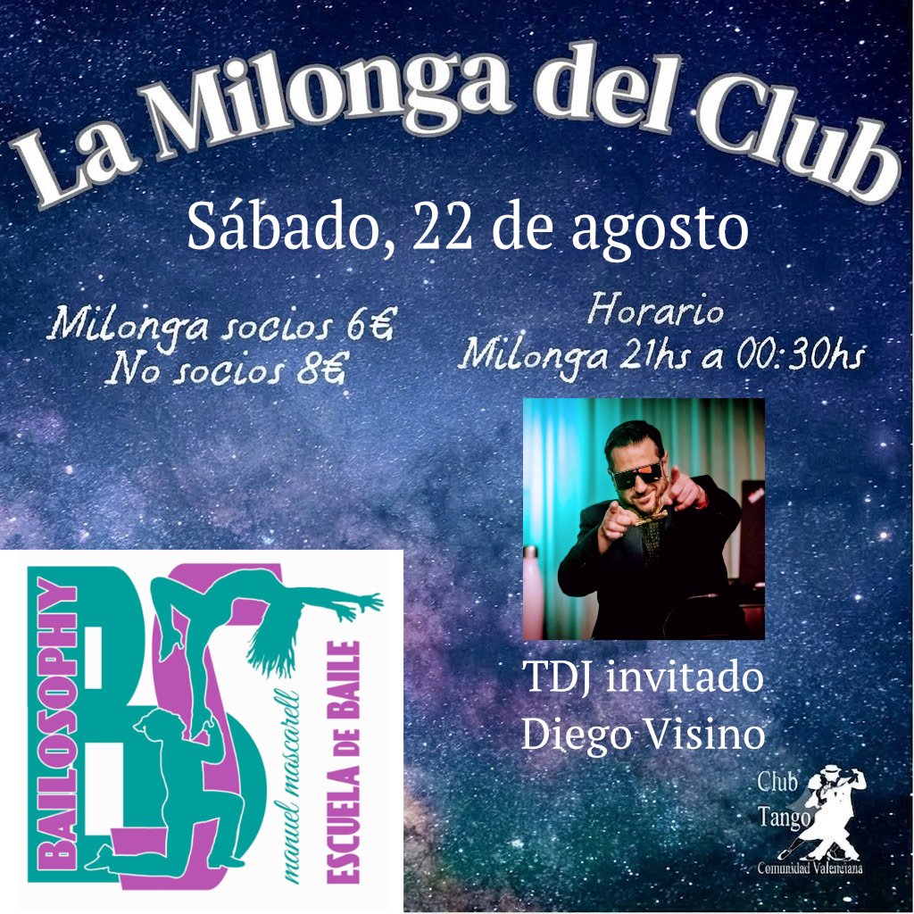 La Milonga del Club poster