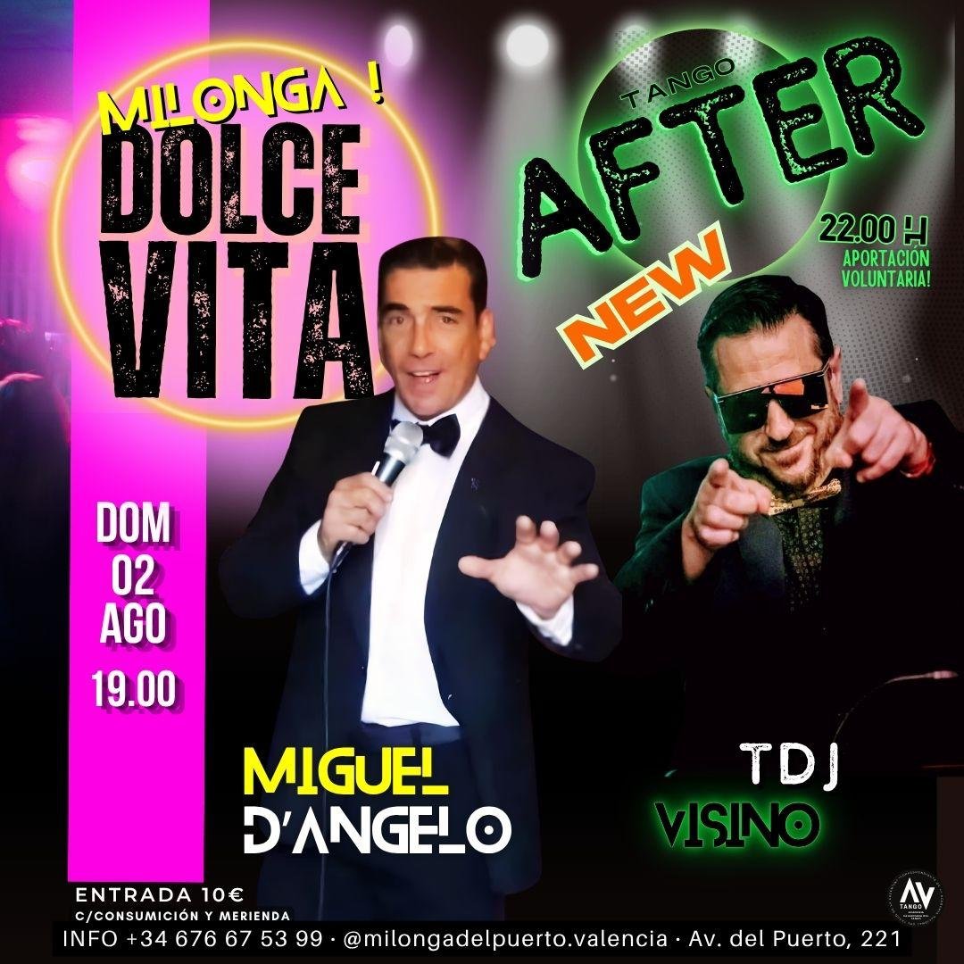 Milonga Dolce Vita + After poster